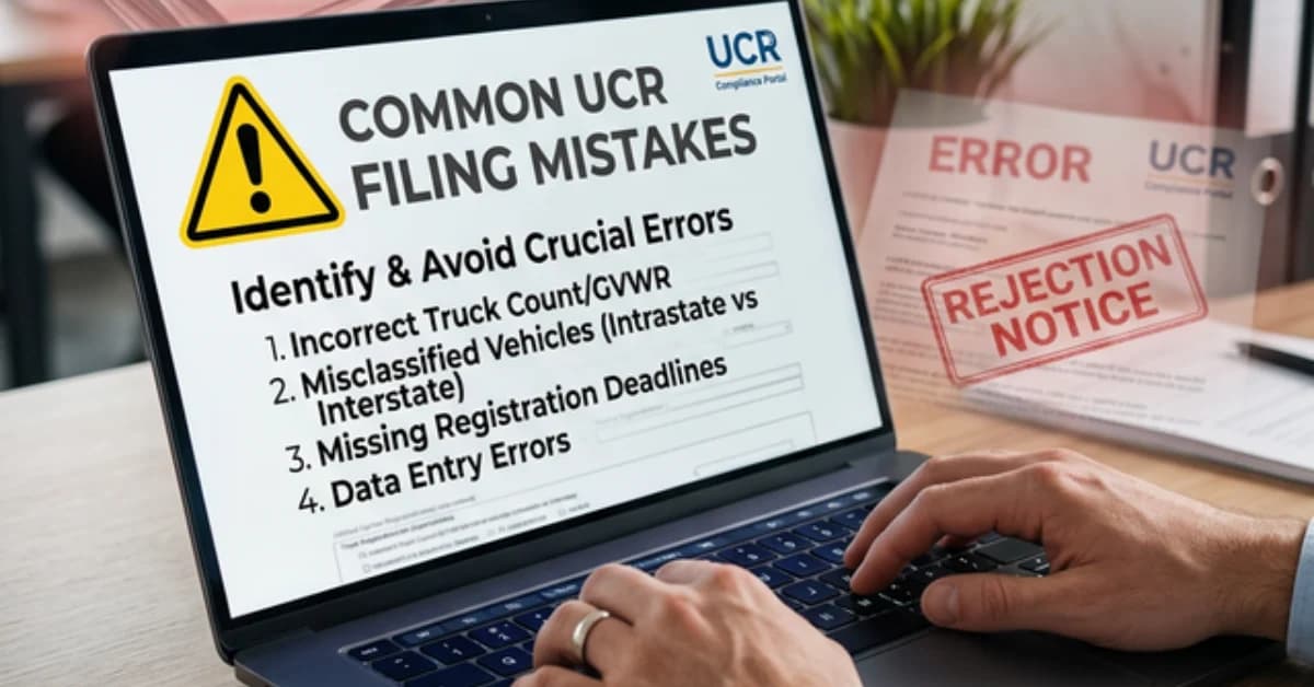 Common UCR Filing Mistakes and How to Avoid Them