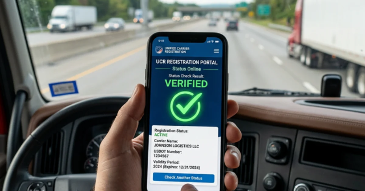 How to Check Your UCR Registration Status Online