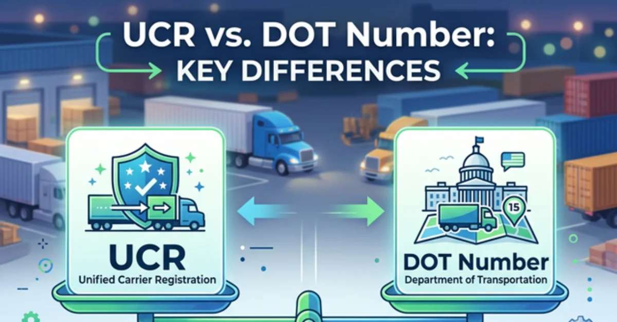 UCR vs. DOT Number: Understanding the Difference