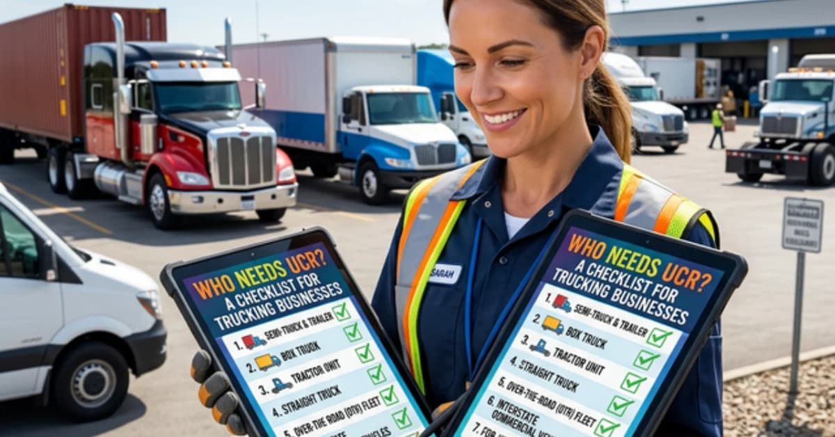 Who Needs UCR? A Checklist for Trucking Businesses